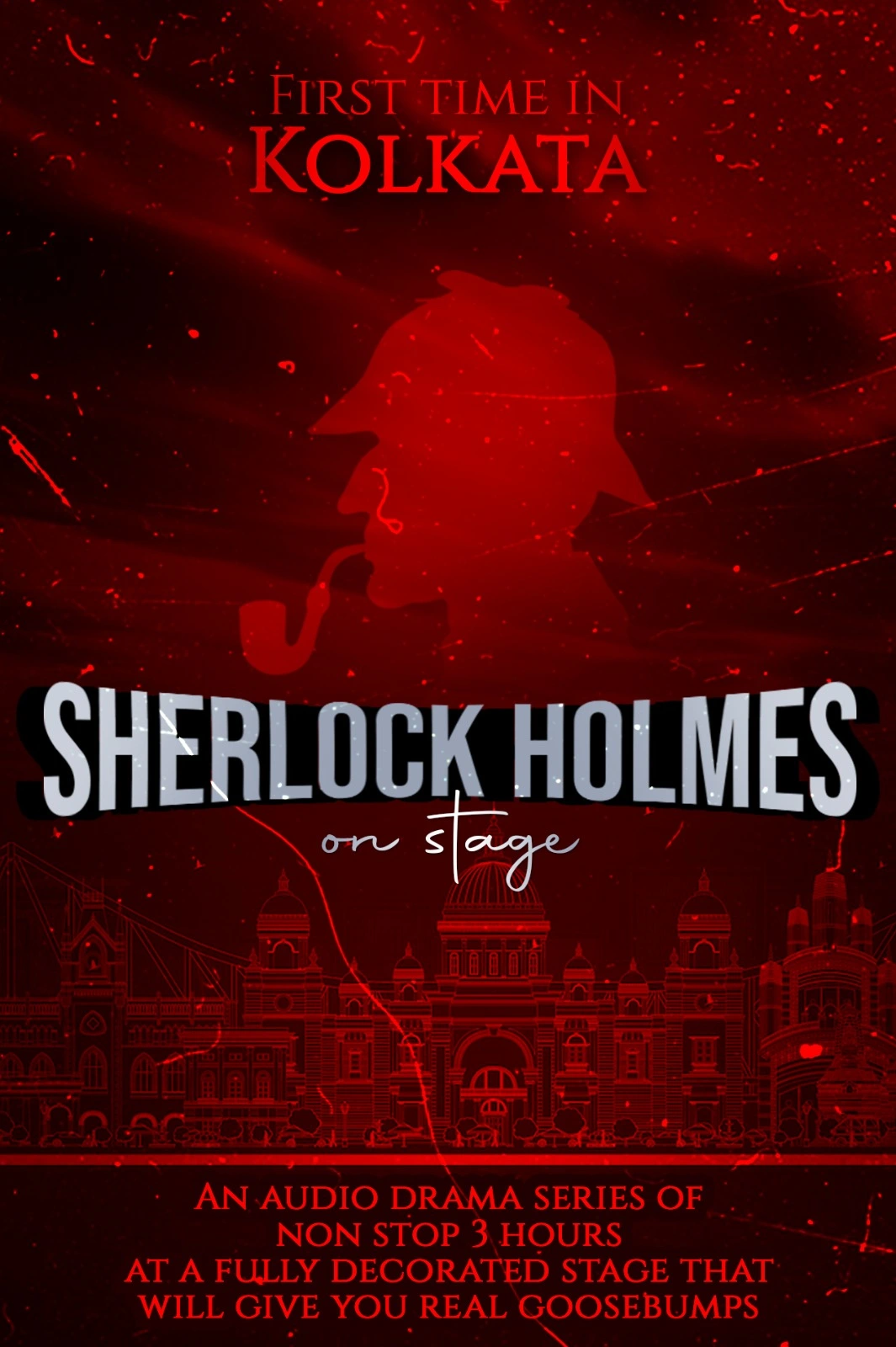 Sherlock Holmes Audio Drama Series Premiere at Kalamandir - A Kolkata Debut!