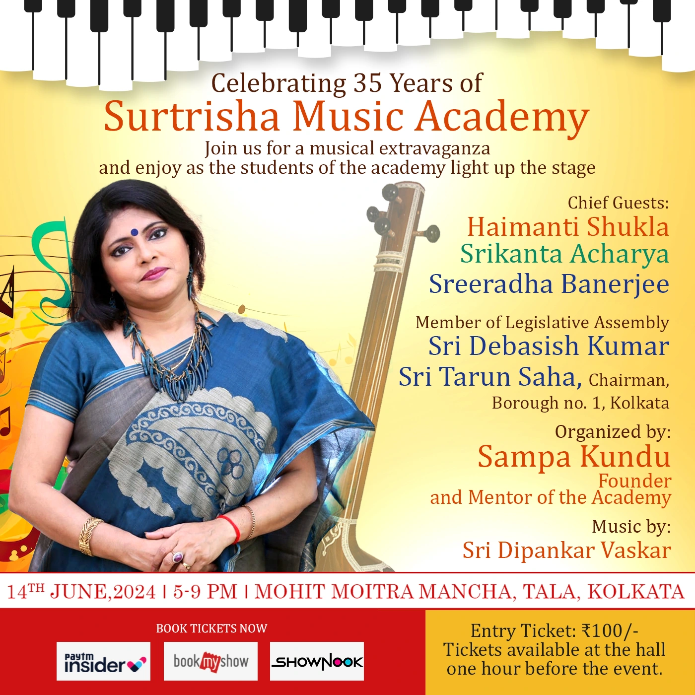 Celebrating 35 years- Sutrisha Music Academy