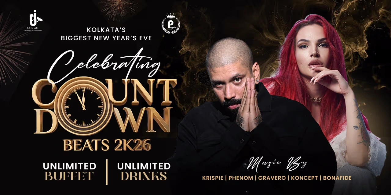 COUNTDOWN BEATS - Kolkata Biggest NYE Party 2026