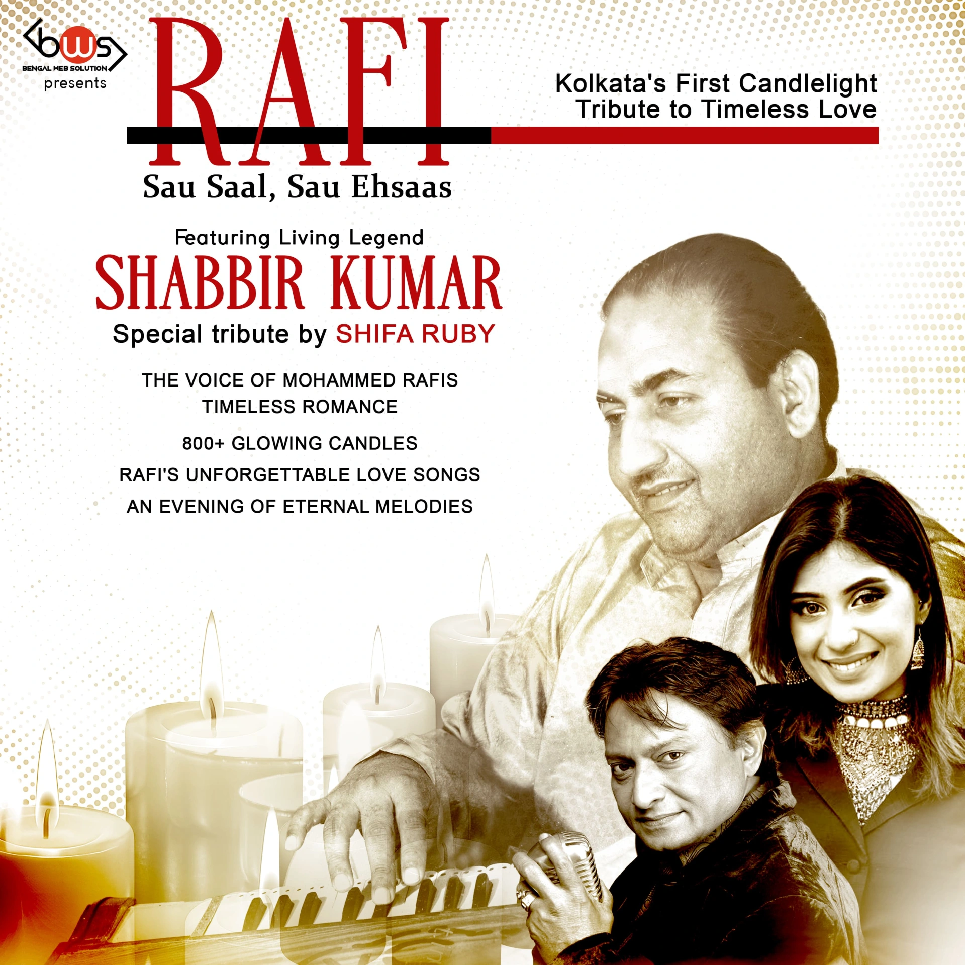 Tribute to Rafi - Sau Saal, Sau Ehsaas - Candlelight